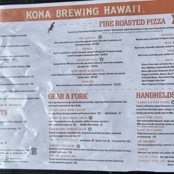 Kona Brewing - Menu - Brewpubs Near Me - Kailua-Kona, Hawaii