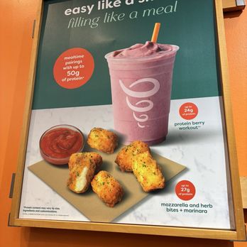 Jamba - Didn't know they sold mozz bites - Juice Bars & Smoothies Near Me - Clovis, California Jamba - Didn't know they sold mozz bites - Juice Bars & Smoothies Near Me - Clovis, California