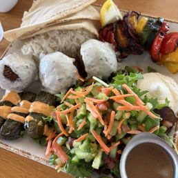 Falafel veggie plate Falafel veggie plate