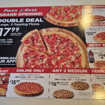 Pizza Guys - Pizza Near Me - Cypress, California