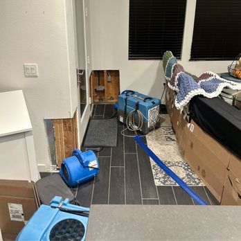 Preferred Restoration Services - Drying setup - Damage Restoration Near Me - Tustin, California