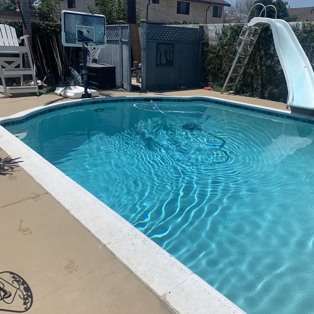 My always crystal clear Pool