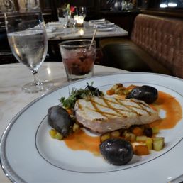 The catch of the day was swordfish and it was delicious! The catch of the day was swordfish and it was delicious!