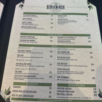 The Black Olive - Menu - Italian Near Me - Richmond, Virginia The Black Olive - Menu - Italian Near Me - Richmond, Virginia