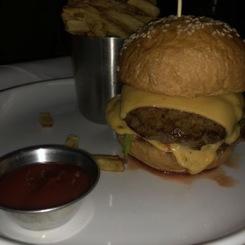 Ariete - Chug Burger with their secret sauce and side of fries - New American Near Me - Miami, Florida