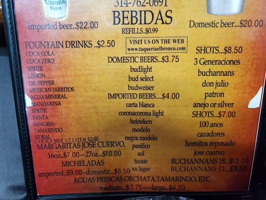 Menu photo 8 Taqueria El Bronco Saint Louis, MO Menu photo 8 Taqueria El Bronco Saint Louis, MO