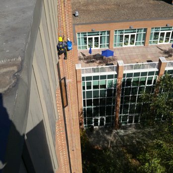 Ductz - Rope Access being used to change dryer vent covers - Heating & Air Conditioning/HVAC Near Me - Chesterfield, Virginia