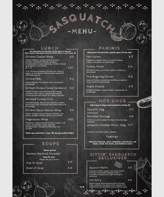 The Sittin' Sasquatch