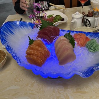 Sakura - Sakura Special. Yellowtail, Salmon and Tuna sashimi. - Steakhouses Near Me - St. George, Utah