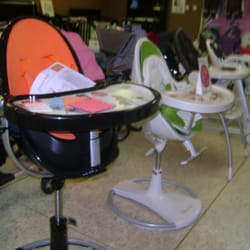 Trend-E-Tots - bloom hi chair that can accomodate new born