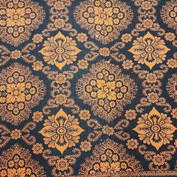 Putnam County Museum - Antique coverlet in temporary exhibit.
