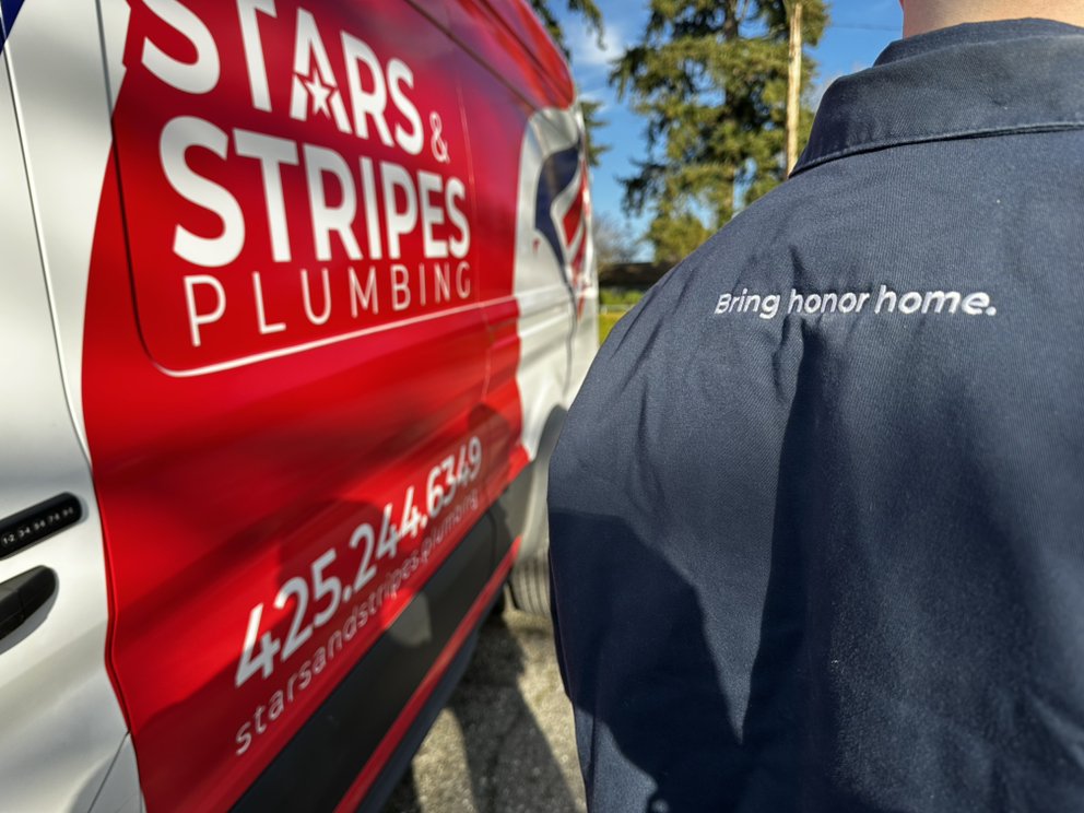 Slide of Stars and Stripes Plumbing