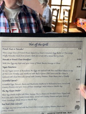 Menu photo 3 Cafe de Mesilla Las Cruces, NM