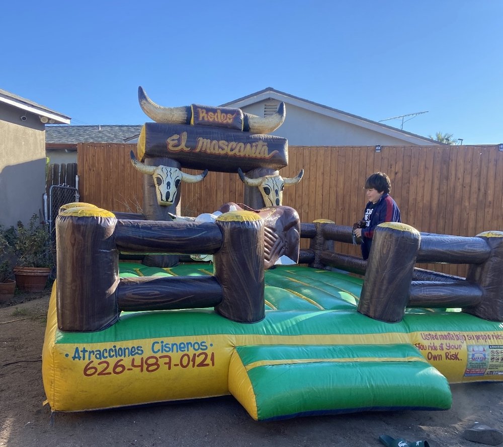 Open for Business RODEO EL MASCARITA MECHANICAL BULL RENTAL Los