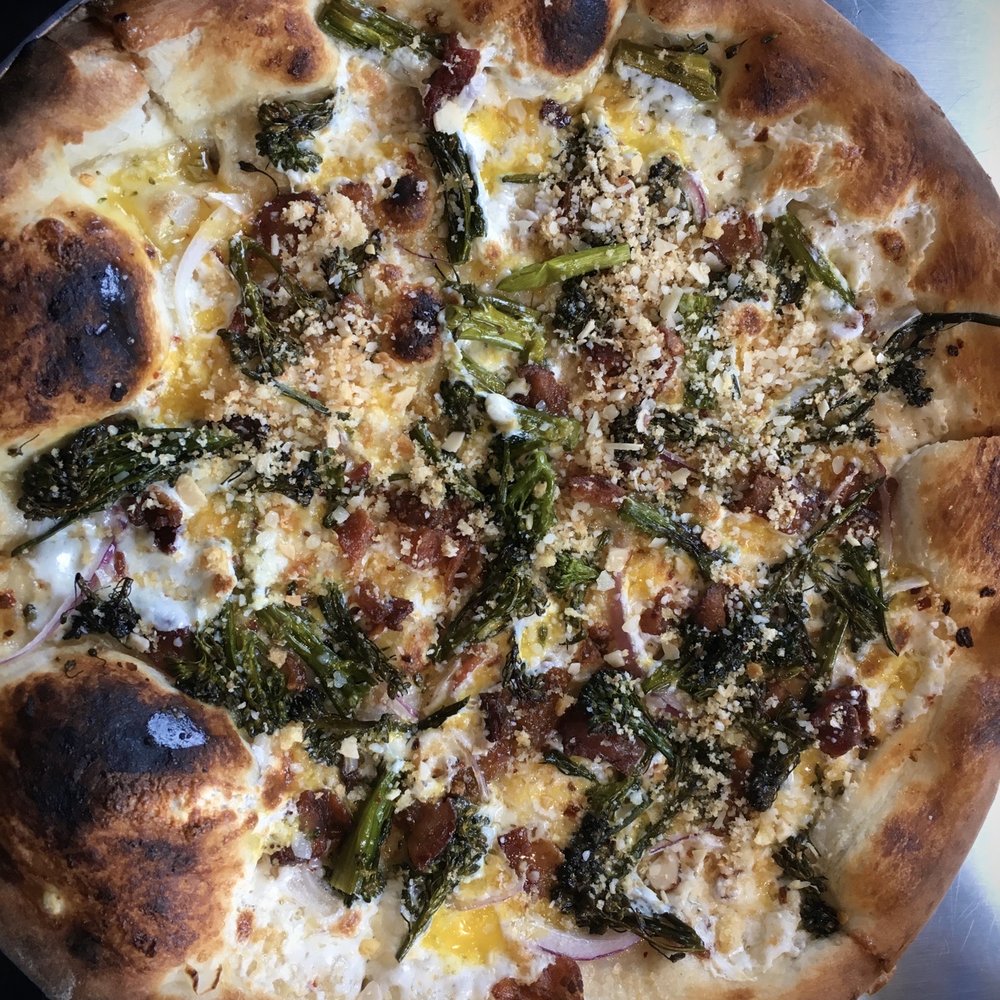 Nomad Eatery - Broccoli Bob pizza - New American Near Me - South Jordan, Utah