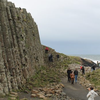 Giant's Causeway - Huge rock wall that look man made - Landmarks & Historical Buildings Near Me - Bushmills, MYL