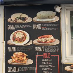 Tacos Tacuba - Menu