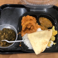 Taste of India - Butter chicken with a side of pannier