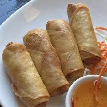 Absolute Thai Restaurant - Crispy Veggie Rolls - Thai Near Me - Washington, DC, District of Columbia