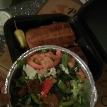 Marri's Pizza & Pasta - House salad and toasted turkey sub sandwich delivery - Italian Near Me - Orange, California