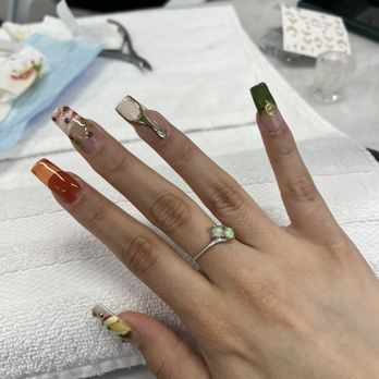 Sun Nail - Gel X set done by Eric - Nail Salons Near Me - Pasadena, California