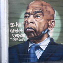 Black Lives murals - John Lewis