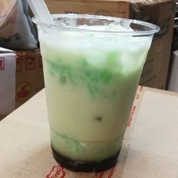 Indo Java - Iced Tapoica Pandan Coconut Milk - yummy! - International Grocery Near Me - Elmhurst, New York