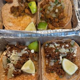 Chorizo and Al Pastor Tacos Chorizo and Al Pastor Tacos