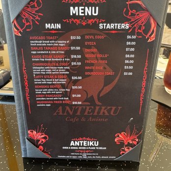 Anteiku Cafe - Food menu - Coffee & Tea Near Me - Baldwin Park, California