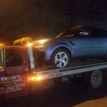 Jeremy's Towing Service - Land rover from wyoming to landrover allentown - Towing Near Me