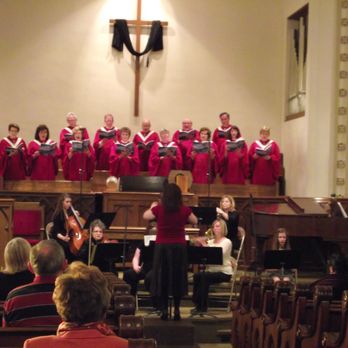 Abrams Music Studio - Directing the Easter Cantata, "Here is Love", at Park Presbyterian church, April 2012. - Musical Instruments & Teachers Near Me - LAKE CHARLES, Louisiana