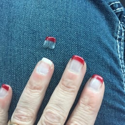 $35 for this manicure at it didn't last as long as a regular manicure. Not happy