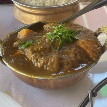 Annapurna Restaurant and Bar - Lamb dish - Indian Near Me - Oakland, California