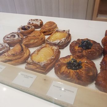 Bakery Pompette - a variety of pastries on display - Bakeries Near Me - Toronto, Ontario