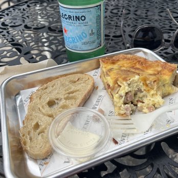 Venus Pie Trap - Ham and cheese quiche - Cafes Near Me - Aptos, California Venus Pie Trap - Ham and cheese quiche - Cafes Near Me - Aptos, California