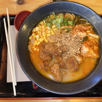 RAMEN-SAN - 5.9.21: SPICY KIMCHI Ramen ! - I LOVED IT - Ramen Near Me - Chicago, Illinois RAMEN-SAN - 5.9.21: SPICY KIMCHI Ramen ! - I LOVED IT - Ramen Near Me - Chicago, Illinois