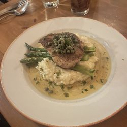Bistro Enzo - Catch of the Day: Grouper on Mashed Potatoes