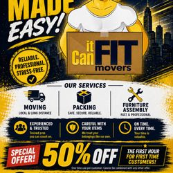 It Can Fit Movers - flyer