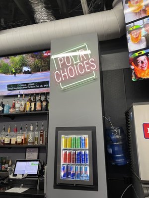 Pour Choices by null