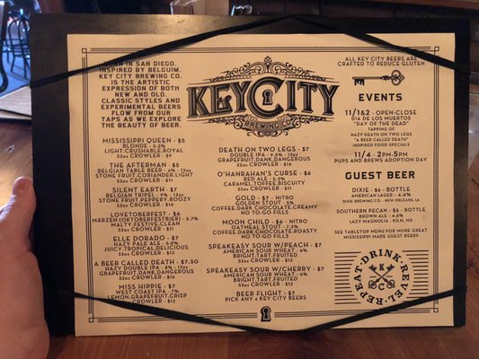 Menu photo 3 Key City Brewery & Eatery Vicksburg, MS