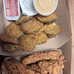 Zucchini & chicken strips