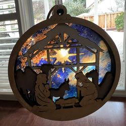 St. John the Evangelist School - Xmas ornament - lit