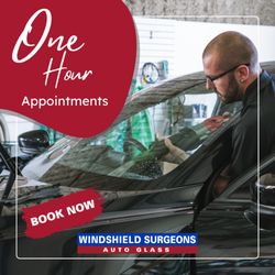 Windshield Surgeons Auto Glass - Our premium grade urethane allows us to be Alberta's quickest and safest auto glass replacement company!