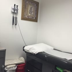 Small exam room