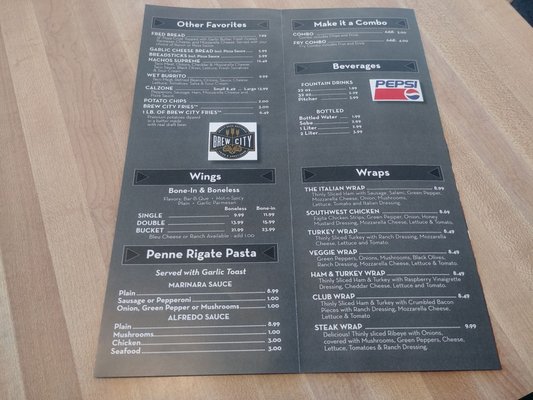 Menu photo 2 Mancino's Pizza & Grinders Ludington, MI