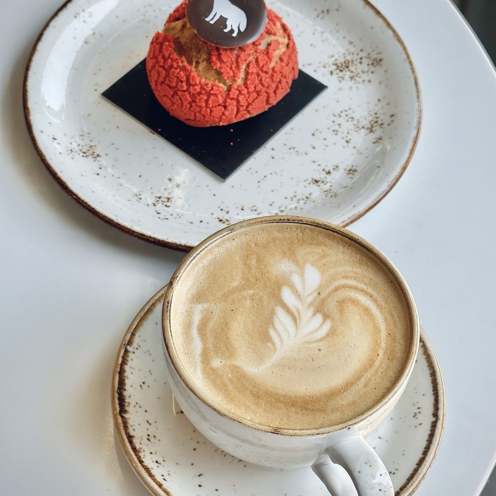 Craftsman and Wolves - Summer Choux and Dulce de Leche Latte at Craftsman and Wolves Mountain View - Patisserie/Cake Shop Near Me - Mountain View, California Craftsman and Wolves - Summer Choux and Dulce de Leche Latte at Craftsman and Wolves Mountain View - Patisserie/Cake Shop Near Me - Mountain View, California
