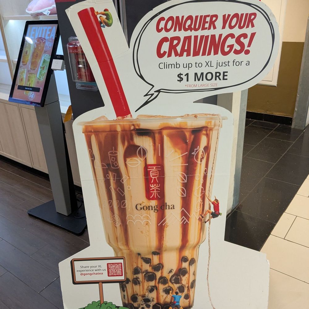 Gong Cha - Only a buck more for more - Bubble Tea Near Me - West Nyack, New York