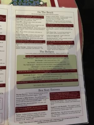 Menu photo 6 Diamonds Sports Grille Mesa, AZ