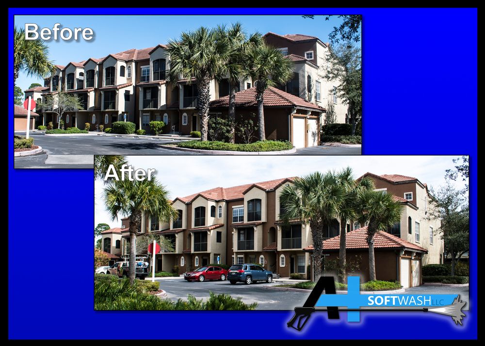 Slide of A Plus Soft Wash