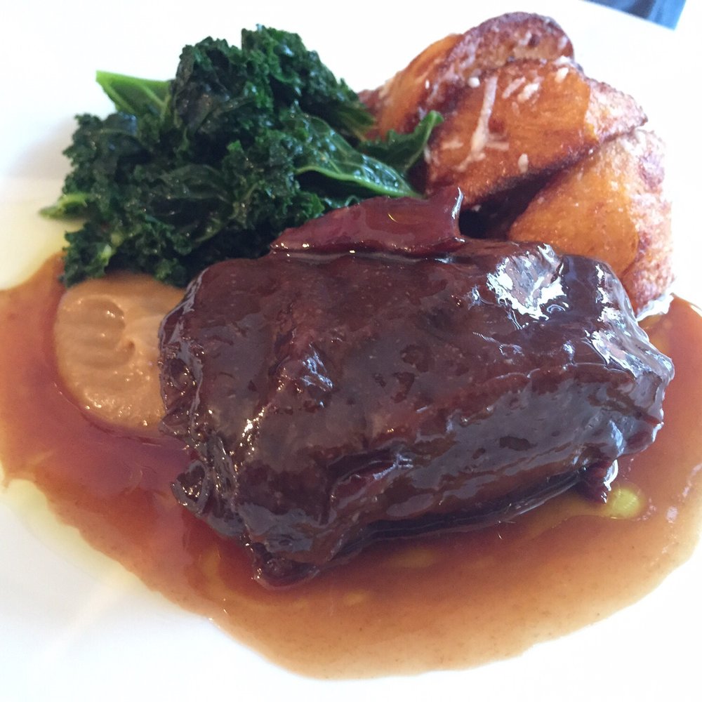 Sticky Walnut - Ox cheek and kale - British Near Me - Chester, CHE